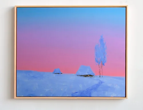 Winter Pink Twilight