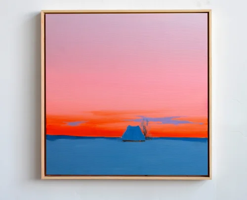 Serene Winter Evening