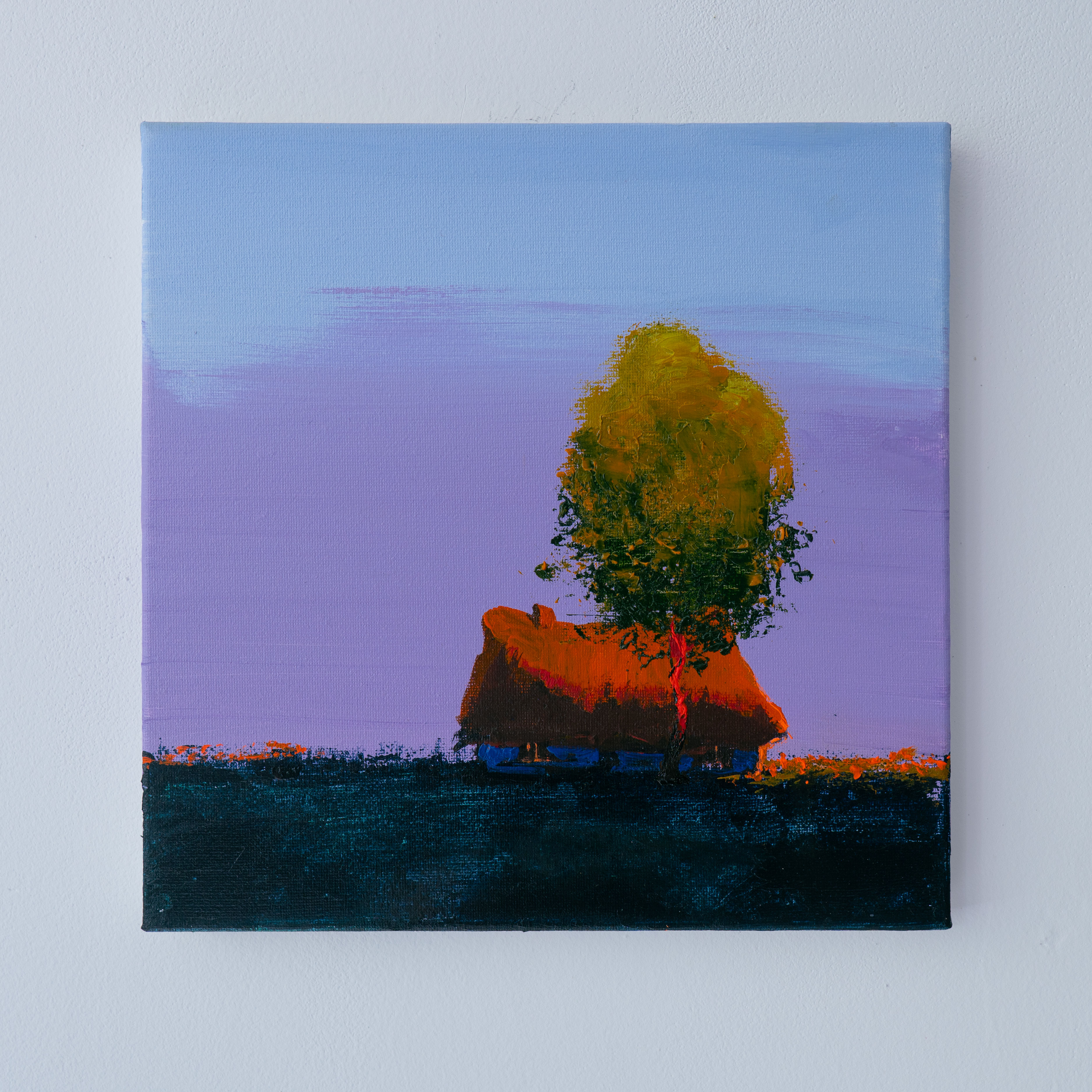 Evening by the Quiet Hut