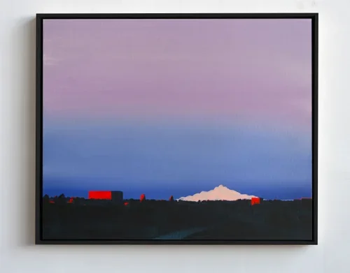 Pastel Sky Over the City