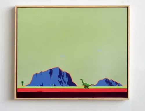 Dinosaur in the Desert