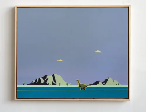 Dinosaur in the Desert II